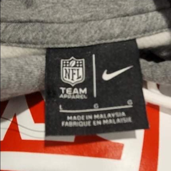 New NFL Nike NY Giants Mens Hoodie US Large - Picture 5 of 5